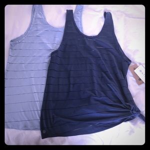Athleta side tie tank bundle